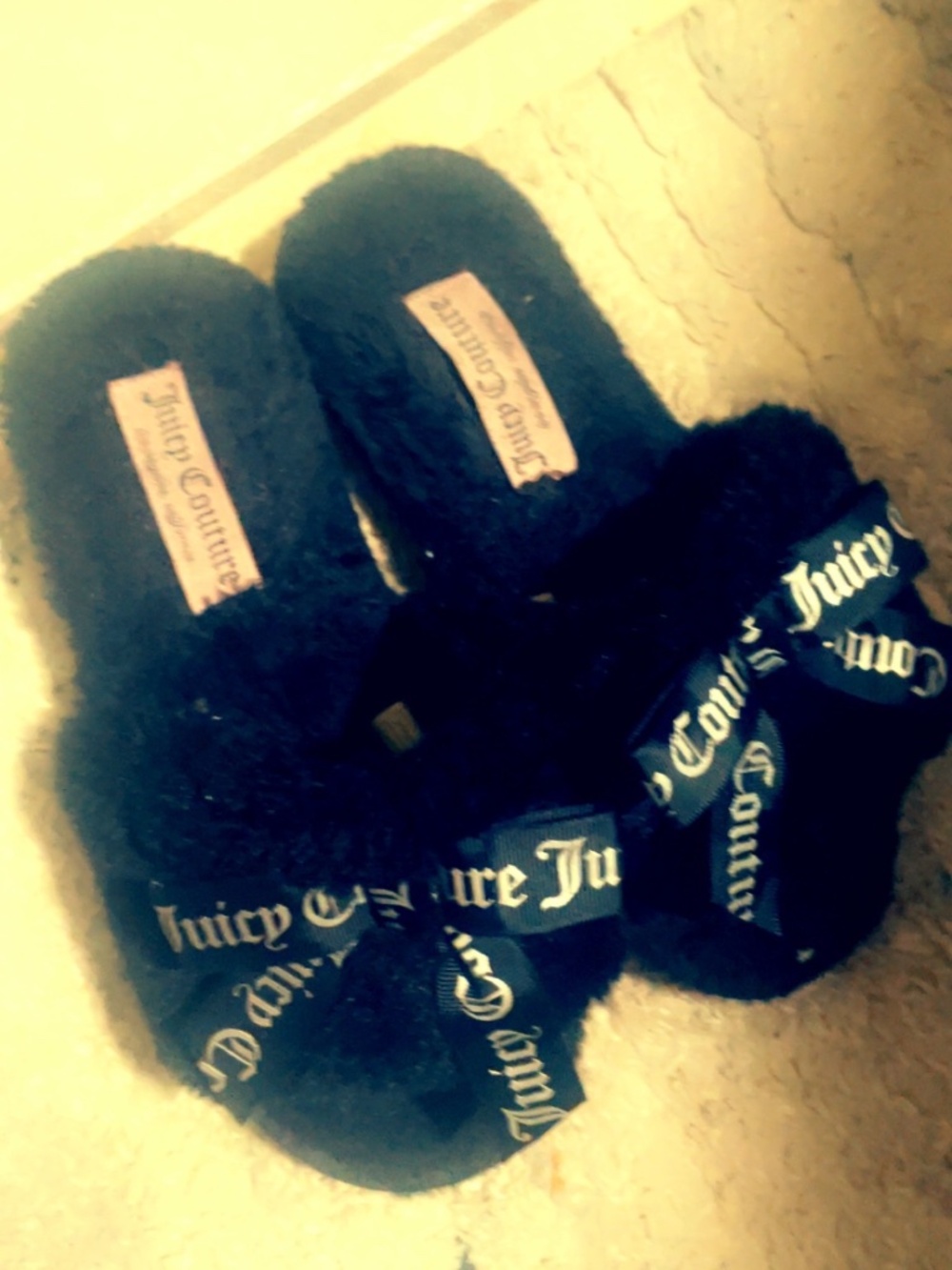 Juicy couture house slippers